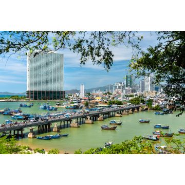 Lais Puzzle - Blick auf die Stadt Nha Trang in Vietnam - 2.000 Teile