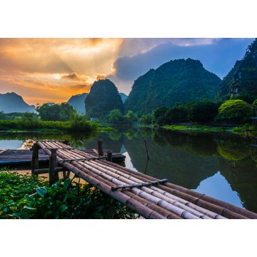 Lais Puzzle - Trang An, ein malerisches Gebiet in der Nähe von Ninh Binh, Vietnam - 1.000 Teile