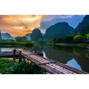 Lais Puzzle - Trang An, ein malerisches Gebiet in der Nähe von Ninh Binh, Vietnam - 2.000 Teile