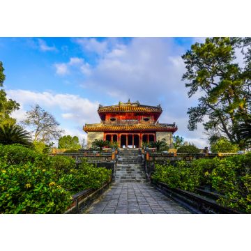 Lais Puzzle - Kaiserliches Minh-Mang-Grab in Hue-Stadt, Vietnam. Ein UNESCO-Weltkulturerbe - 1.000 Teile