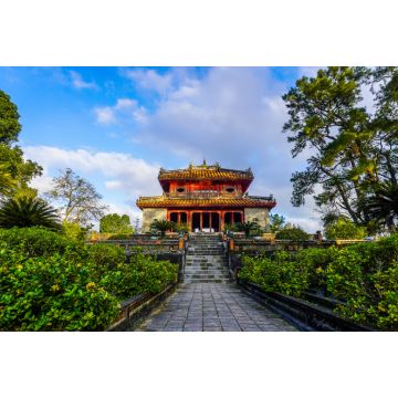 Lais Puzzle - Kaiserliches Minh-Mang-Grab in Hue-Stadt, Vietnam. Ein UNESCO-Weltkulturerbe - 2.000 Teile