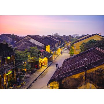 Lais Puzzle - blick über die antike stadt hoi an in vietnam, eine unesco-welterbestätte - 1.000 Teile