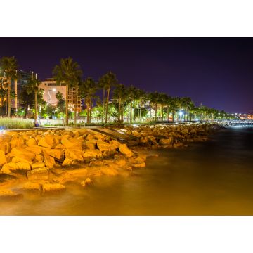 Lais Puzzle - Küste in Limassol bei Nacht - Zypern - 1.000 Teile