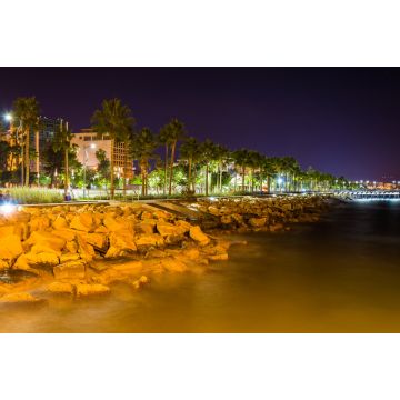 Lais Puzzle - Küste in Limassol bei Nacht - Zypern - 2.000 Teile
