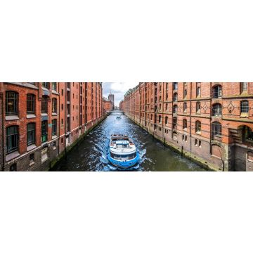 Lais Puzzle - Ansicht der berühmten Speicherstadt von Hamburg, Deutschland, Panorama - 1.000 Teile