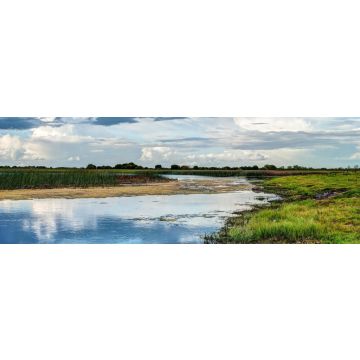 Lais Puzzle - Flusslandschaft des Shannon, Grafschaft Offaly, Irland, Panorama - 1.000 Teile