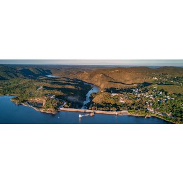 Lais Puzzle - Damm des Sees der Stadt "Embalse" in der Provinz Córdoba, Argentinien, Panorama - 1.000 Teile