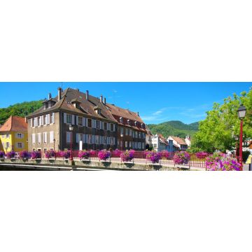 Lais Puzzle - Flussübergang Thann , Elsass, Panorama - 1.000 Teile