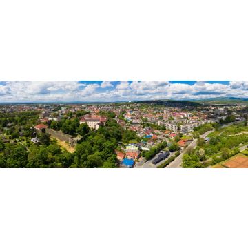 Lais Puzzle - Uzhgorod Stadt Ukraine Luftpanoramablick, Panorama - 1.000 Teile
