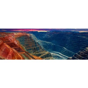 Lais Puzzle - Super Pit Goldmine im Tagebau, Kalgoorlie Westaustralien, Panorama - 1.000 Teile