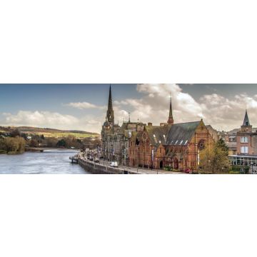 Lais Puzzle - Perth neben dem Fluss Tay Schottland, Panorama - 1.000 Teile