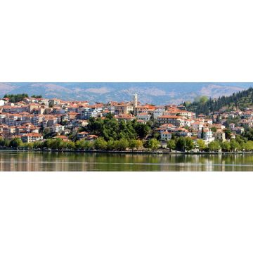 Lais Puzzle - Stadt Kastoria und Orestiada-See, Griechenland, Panorama - 1.000 Teile