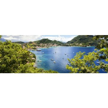 Lais Puzzle - Bucht von Terre-de-Haut, Les Saintes Inseln, Guadeloupe, Panorama - 1.000 Teile
