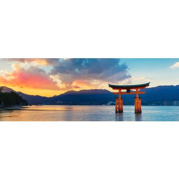 Lais Puzzle - Großes schwimmendes Tor (O-Torii) in Miyajima, Japan, Panorama - 1.000 Teile