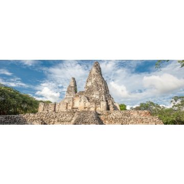 Lais Puzzle - Ruinen von Xpujil, Yucatan, Mexiko, Panorama - 1.000 Teile