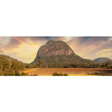 Lais Puzzle - Glass House Mountains National Park in Australien mit dramatischem Sonnenlicht, Panorama - 1.000 Teile