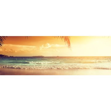 Lais Puzzle - Sonnenuntergang am Strand der Karibik, Panorama - 1.000 Teile