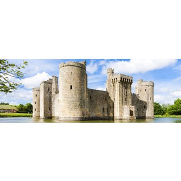 Lais Puzzle - Bodiam Castle, Ost-Sussex, England, Panorama - 1.000 Teile