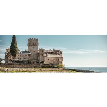 Lais Puzzle - Kloster Stavronikita, Berg Athos, Chalkidiki, Griechenland, Panorama - 1.000 Teile