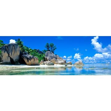 Lais Puzzle - plage des seychelles, Panorama - 1.000 Teile