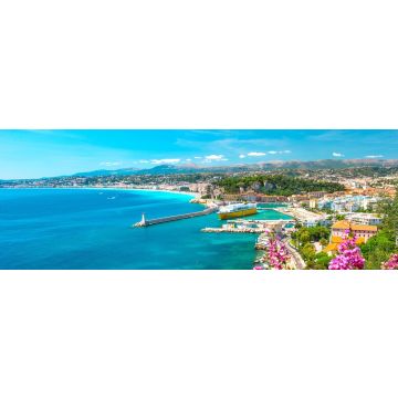 Lais Puzzle - Nizza Stadt, französische Riviera, mediterranes Meer, Panorama - 1.000 Teile