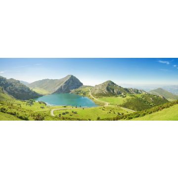 Lais Puzzle - Panorama des Enol-Sees in Picos de Europa, Asturien, Spanien, Panorama - 1.000 Teile