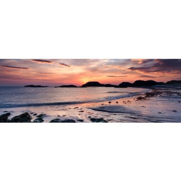 Lais Puzzle - Dramatischer Himmel bei Sonnenuntergang auf der Isle of Iona, Schottland, Panorama - 1.000 Teile