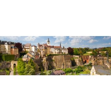 Lais Puzzle - Blick von oben auf die schöne Stadt Luxemburg, Panorama - 1.000 Teile