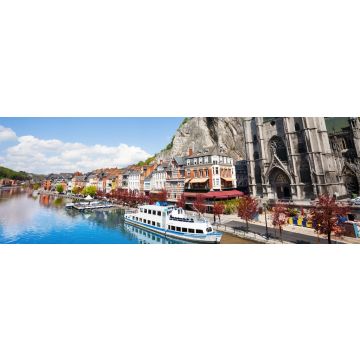 Lais Puzzle - Das schöne Collegiale Notre Dame in Dinant, Belgien, Panorama - 1.000 Teile