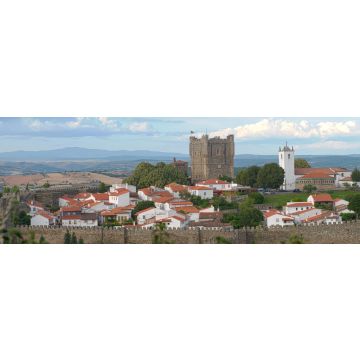 Lais Puzzle - Schloss Braganca in Braganca, Portugal, Panorama - 1.000 Teile