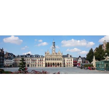 Lais Puzzle - Hôtel de ville de Saint-Quentin, Frankreich, Panorama - 1.000 Teile
