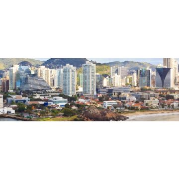Lais Puzzle - Stadtzentrum von Vitoria, Vila Velha, Espirito Santo, Brasilien, Panorama - 1.000 Teile