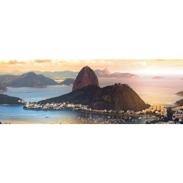 Lais Puzzle - Rio De Janeiro, Brasilien in der Dämmerung, Panorama - 1.000 Teile