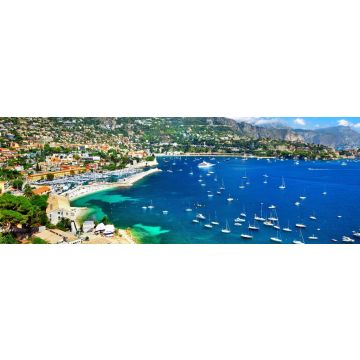 Lais Puzzle - azurblaue Küste von Frankreich - Panoramablick auf Nizza, Panorama - 1.000 Teile