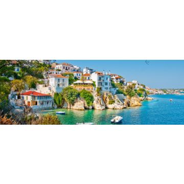 Lais Puzzle - die Altstadt auf der Insel Skiathos in Griechenland, Panorama - 1.000 Teile