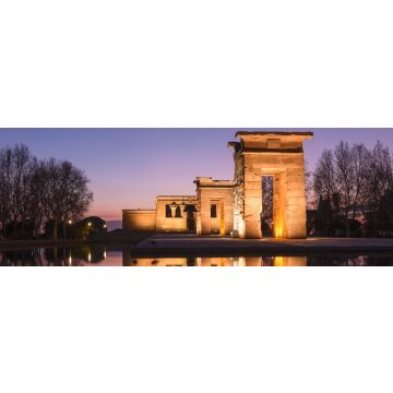 Lais Puzzle - Tempel der Debod in der Nacht, Madrid, Spanien, Panorama - 1.000 Teile