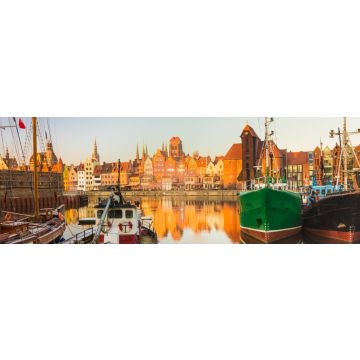 Lais Puzzle - Morgenstimmung in der Altstadt von Danzig in Polen, Panorama - 1.000 Teile