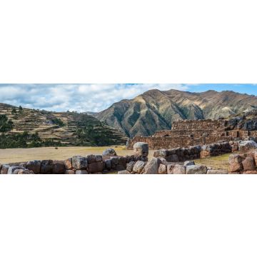 Lais Puzzle - Chincheros Ruinen in den peruanischen Anden Cuzco Peru, Panorama - 1.000 Teile