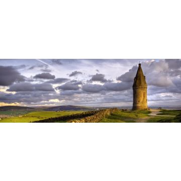 Lais Puzzle - Hartshead Pike bei Sonnenuntergang, England, Panorama - 1.000 Teile