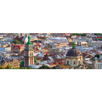 Lais Puzzle - Lviv bei Sonnenauntergang, Panorama - 1.000 Teile