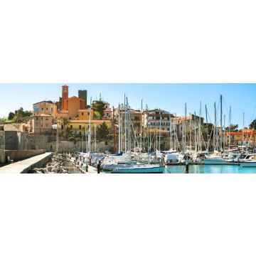 Lais Puzzle - Wasserfront der Kleinstadt Talamone. Region Grosseto, Toskana, Panorama - 1.000 Teile