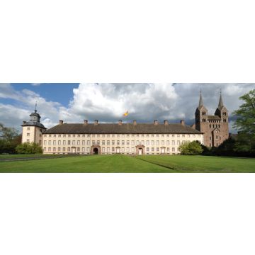 Lais Puzzle - Schloss Corvey, Kloster, Westwerk, Weltkulturerbe, Unesco,, Panorama - 1.000 Teile