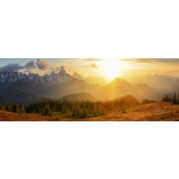 Lais Puzzle - Sonnenuntergang in den Bergen, Panorama - 1.000 Teile