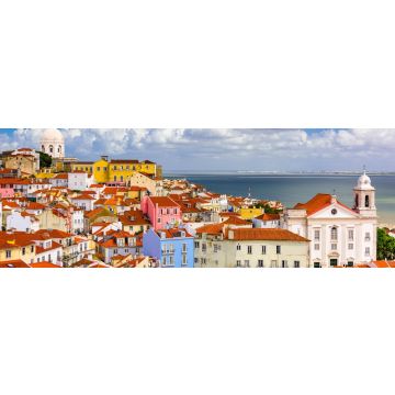 Lais Puzzle - Alfama Lissabon Stadtbild, Panorama - 1.000 Teile