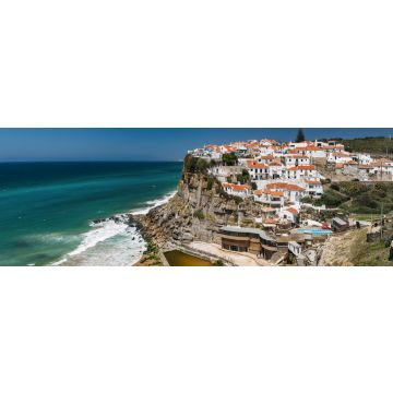 Lais Puzzle - Panoramablick auf das Dorf Azehnas do Mar, Region Sintra, Portugal, Panorama - 1.000 Teile