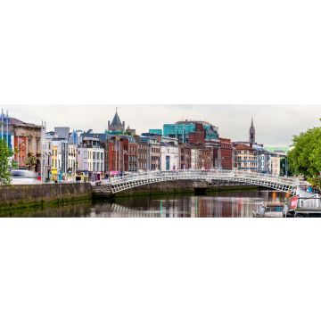 Lais Puzzle - Ansicht von Dublin mit der Ha'penny Bridge - Irland, Panorama - 1.000 Teile