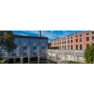 Lais Puzzle - Wehranlage Alte Spinnerei Kolbermoor, Panorama - 1.000 Teile