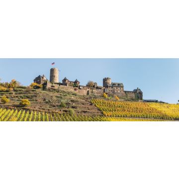 Lais Puzzle - Mosel - Burg Thurant mit Weinberg, Panorama - 1.000 Teile
