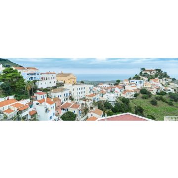 Lais Puzzle - Kea Insel Kykladen Griechenland, Gebäude und Natur Hintergrund, Panorama - 1.000 Teile