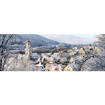 Lais Puzzle - Schnee im Pommelsbrunn, Panorama - 1.000 Teile